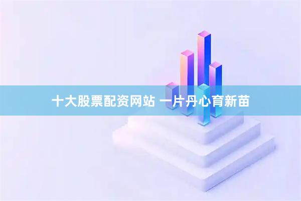 十大股票配资网站 一片丹心育新苗